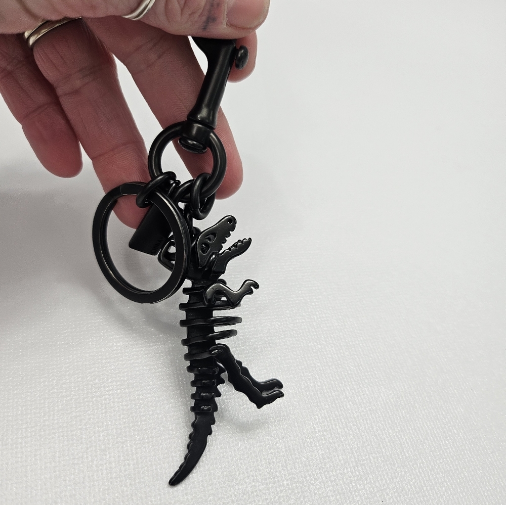 Coach rexy keychain